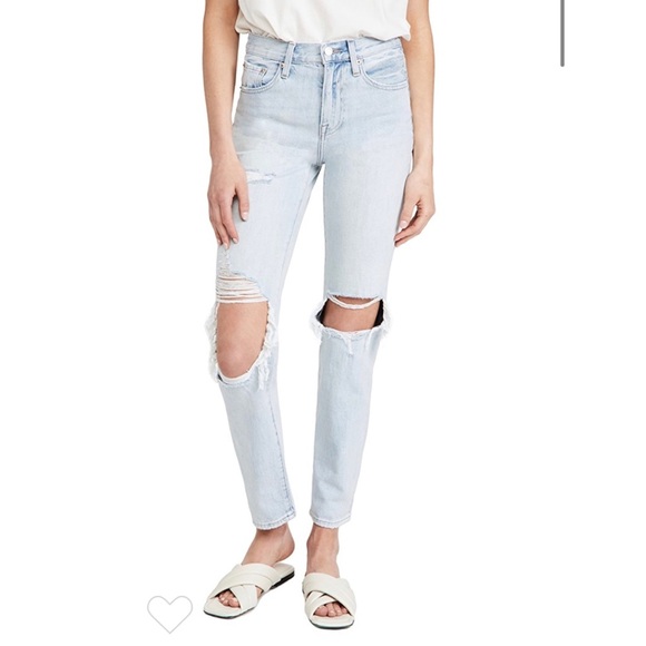 NWT $138 Pistola Denim Presley High Rise Jeans in Normandie Size 25 Revolve - Picture 8 of 14